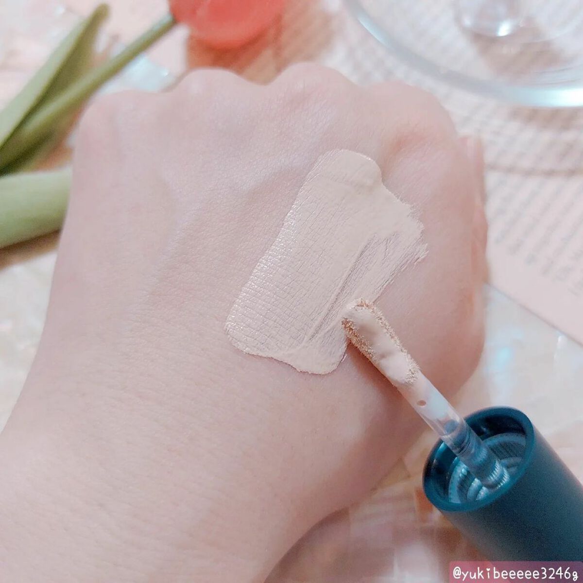 タトゥーウォータープルーフスカーコンシーラー/フォレンコス/リキッドコンシーラーを使ったクチコミ(4枚目)