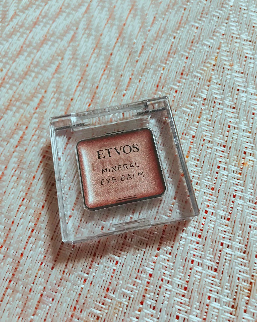ミネラルアイバーム/エトヴォス/ジェル・クリームアイシャドウを使ったクチコミ(1枚目)
