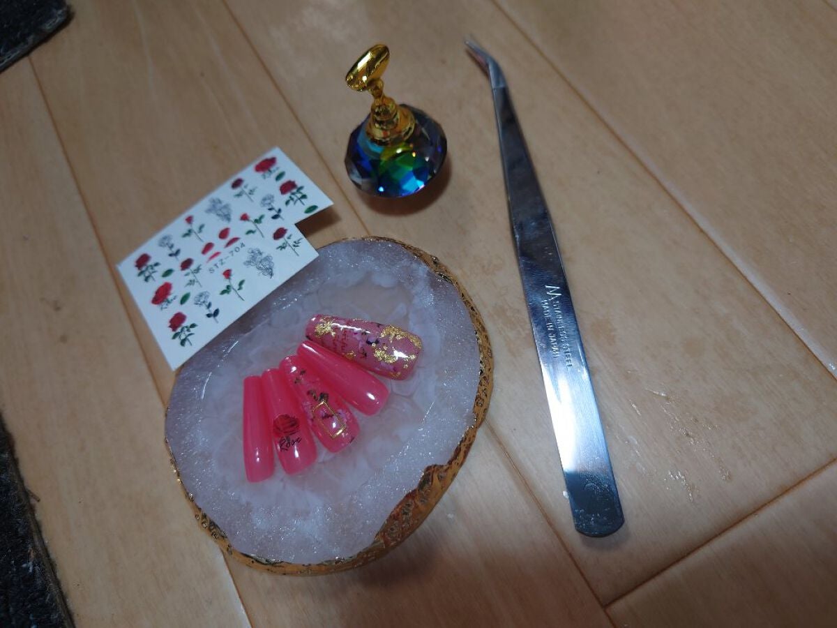 BRG ジェルネイル/DAISO/ジェルネイルを使ったクチコミ(1枚目)