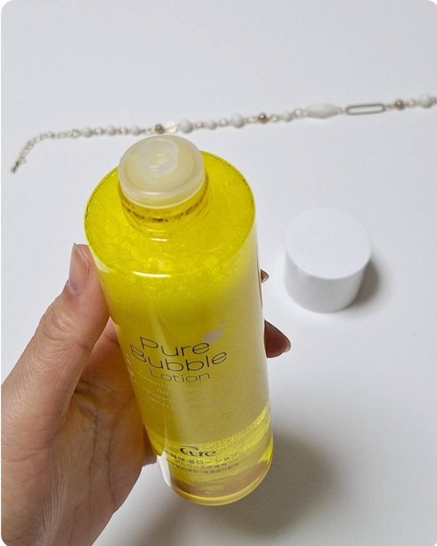 ピュアバブルローション/Cure/化粧水を使ったクチコミ（3枚目）