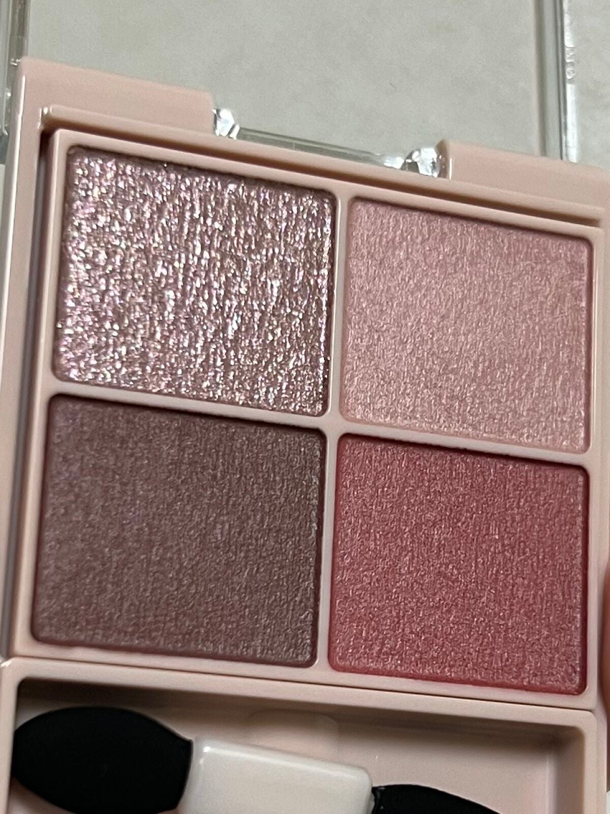 シルキースフレアイズ(マットタイプ)/キャンメイク/アイシャドウパレットを使ったクチコミ(2枚目)