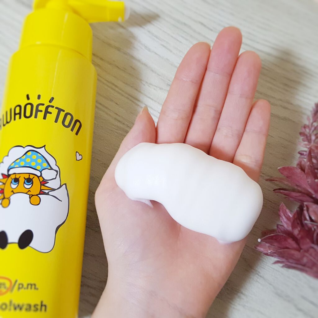 朝用 洗顔フォーム/アワオフトン/泡洗顔を使ったクチコミ（2枚目）