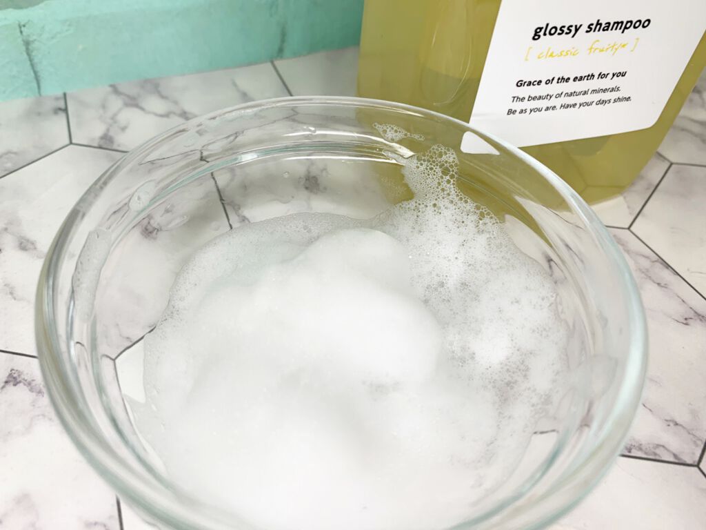 グロッシーシャンプー/DROAS/市販シャンプーを使ったクチコミ（3枚目）