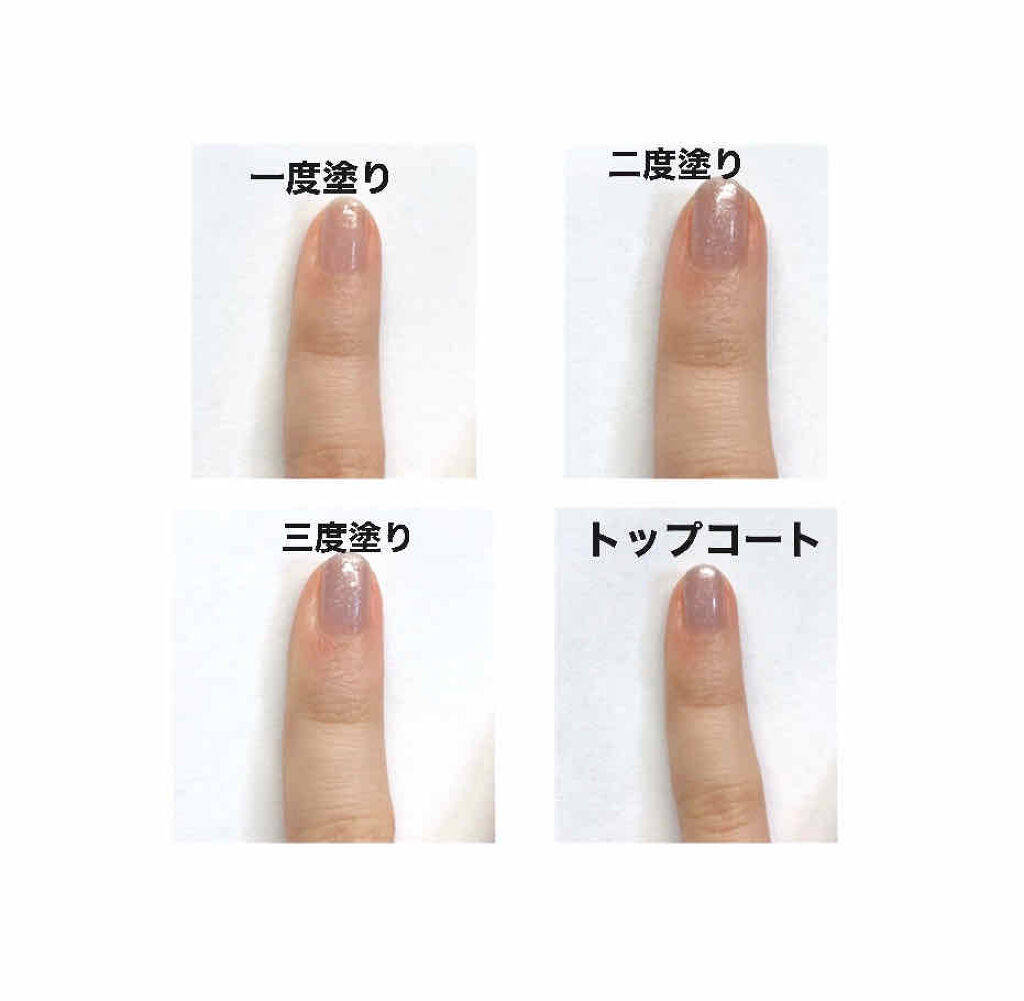 ジェルボリュームトップコート/キャンメイク/ネイルトップコートを使ったクチコミ（2枚目）