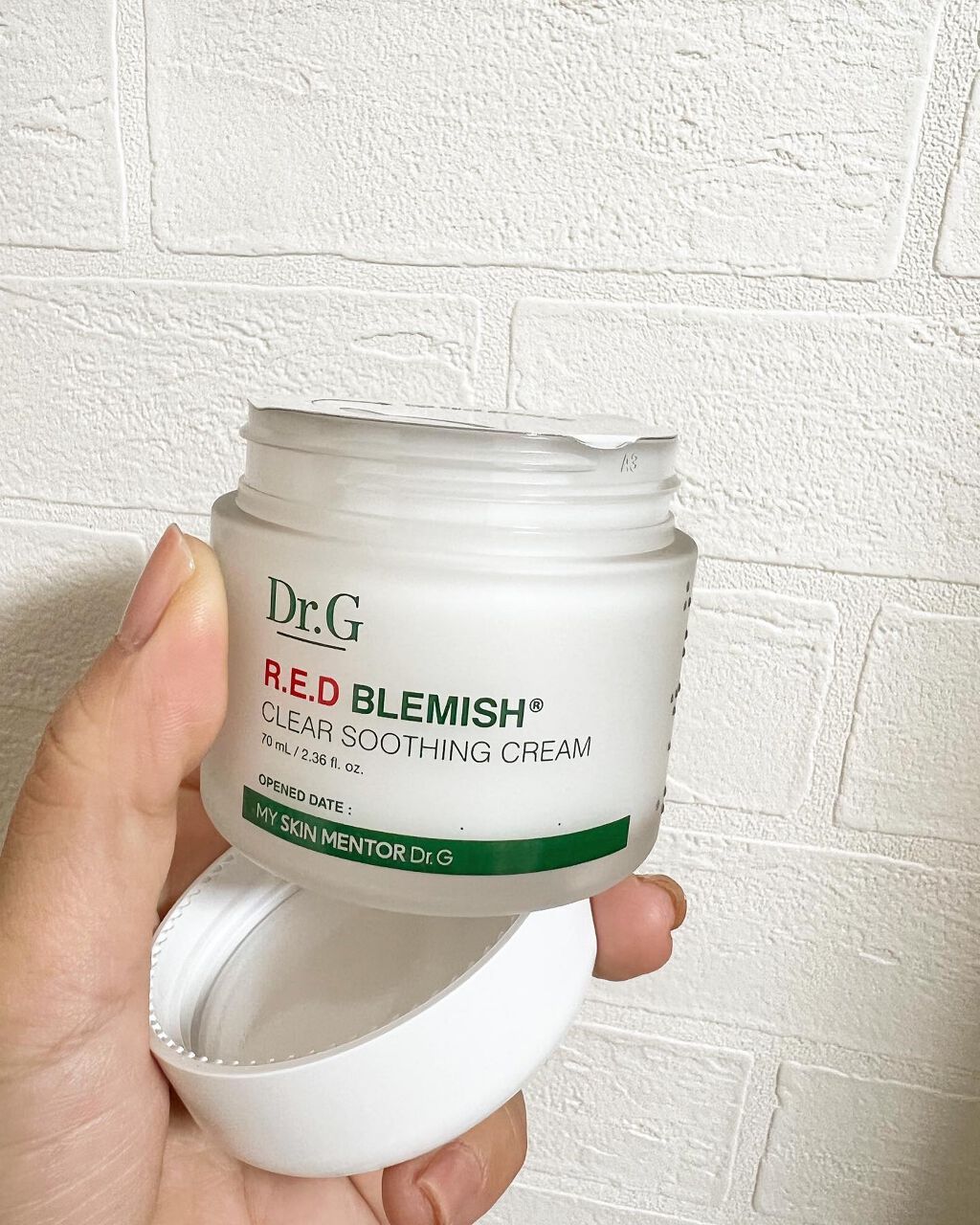 レッドB・Cスムージングクリーム/Dr.G/フェイスクリームを使ったクチコミ(3枚目)