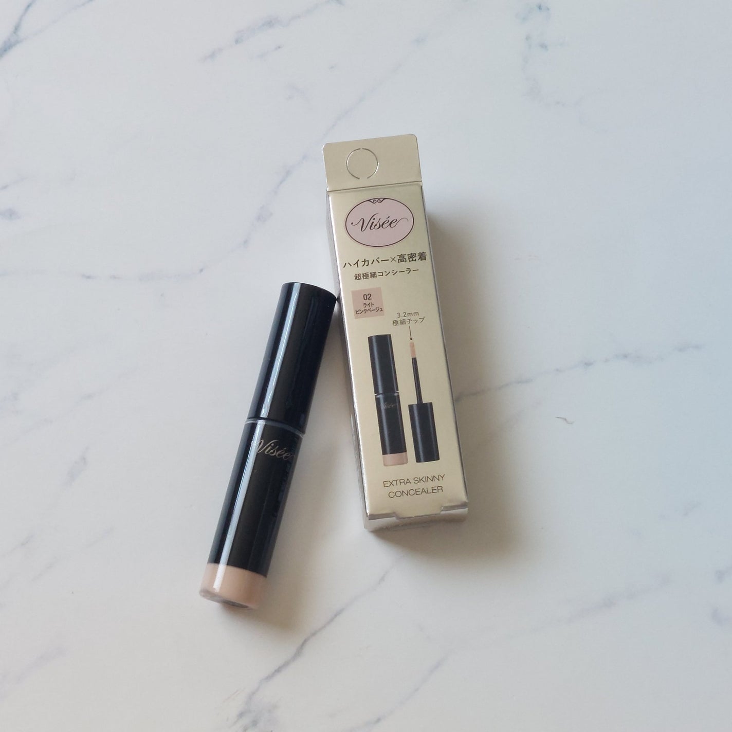 エクストラ スキニー コンシーラー/Visée/リキッドコンシーラーを使ったクチコミ(1枚目)