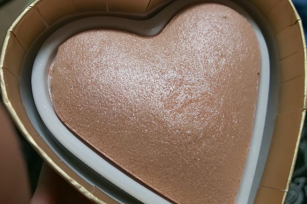 ハートハイライター ゴッデス オブ ラブ/MAKEUP REVOLUTION/パウダーハイライトを使ったクチコミ(2枚目)