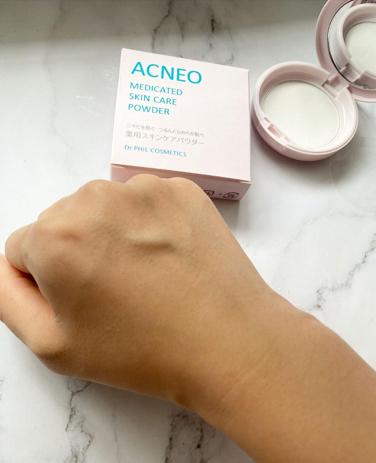 薬用 スキンケア パウダー/アクネオ/プレストパウダーを使ったクチコミ（3枚目）