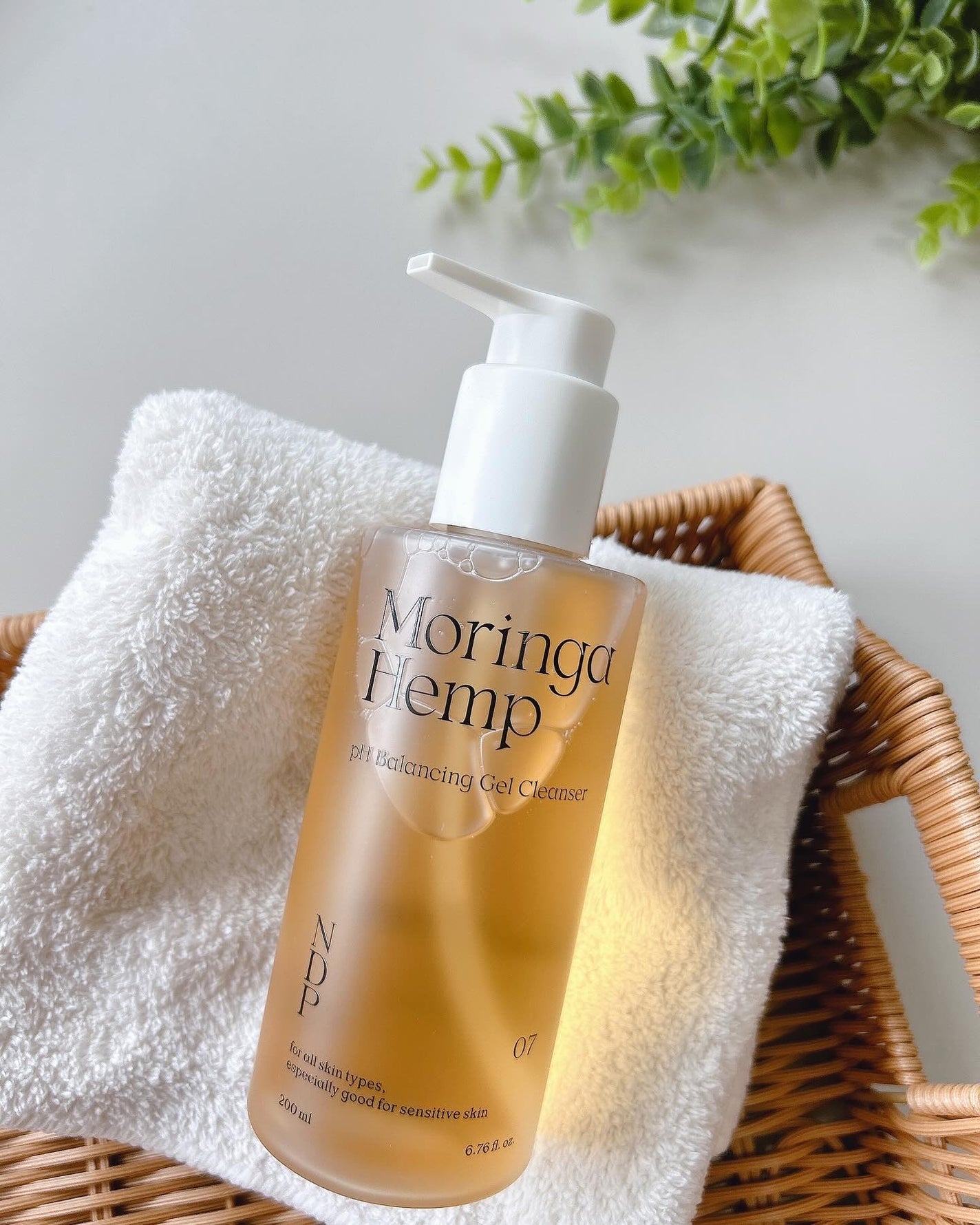 モリンガヘンプpHバランシングジェルクレンザー/NATURAL DERMA PROJECT/クレンジングジェルを使ったクチコミ(1枚目)