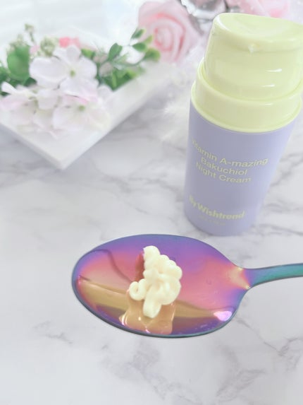 ビタミンA-mazingバクチオールナイトクリーム/By Wishtrend/フェイスクリームを使ったクチコミ(2枚目)