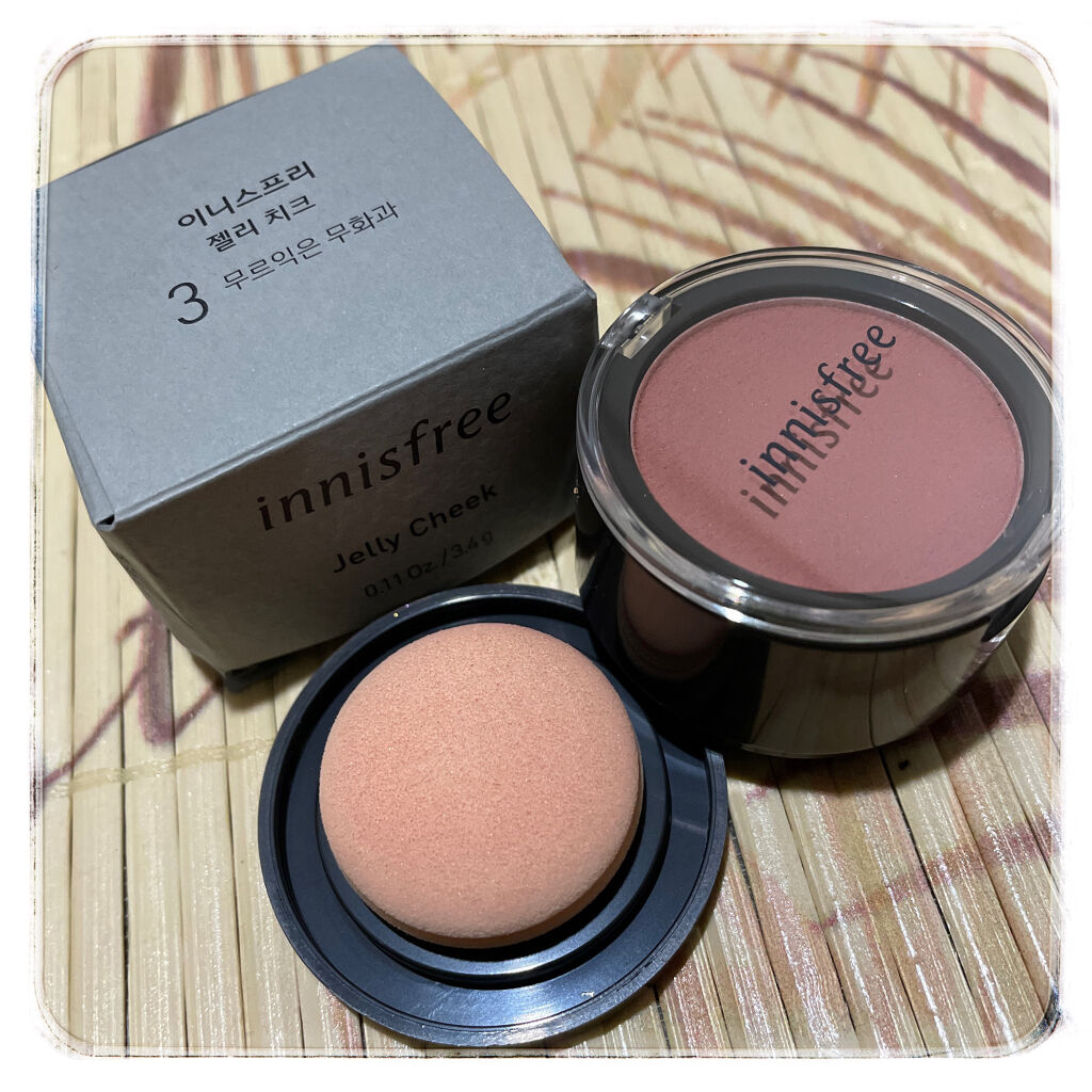 ジェリーチーク/innisfree/ジェル・クリームチークを使ったクチコミ（2枚目）