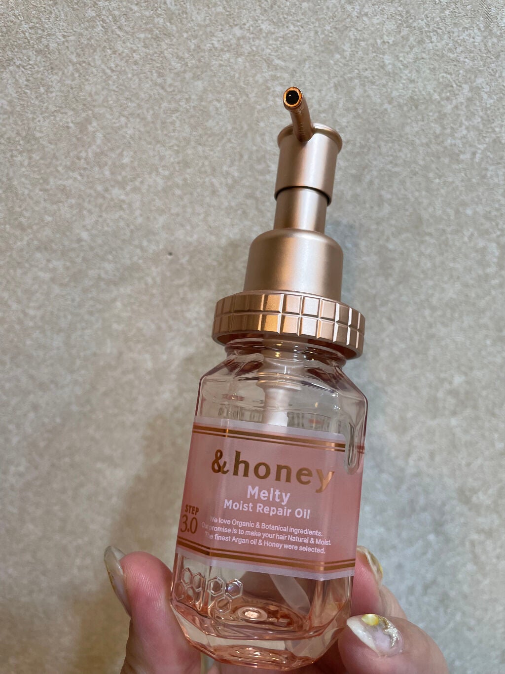 &honey メルティ モイストリペア ヘアオイル 3.0/&honey/ヘアオイルを使ったクチコミ(1枚目)