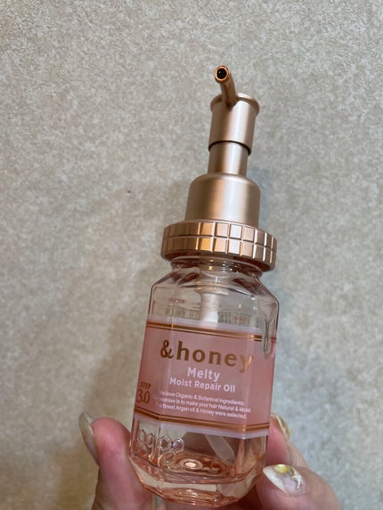 &honey メルティ モイストリペア ヘアオイル 3.0/&honey/ヘアオイルを使ったクチコミ(1枚目)