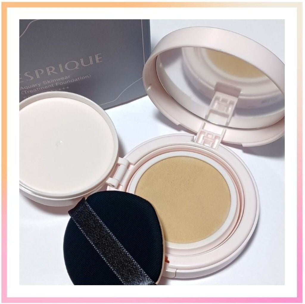 アクアリースキンウェア/ESPRIQUE/クッションファンデーションを使ったクチコミ(2枚目)