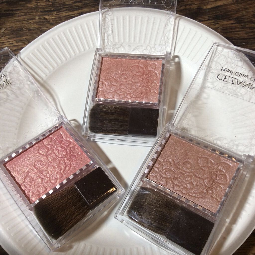 パールグロウチーク/CEZANNE/パウダーチークを使ったクチコミ（1枚目）