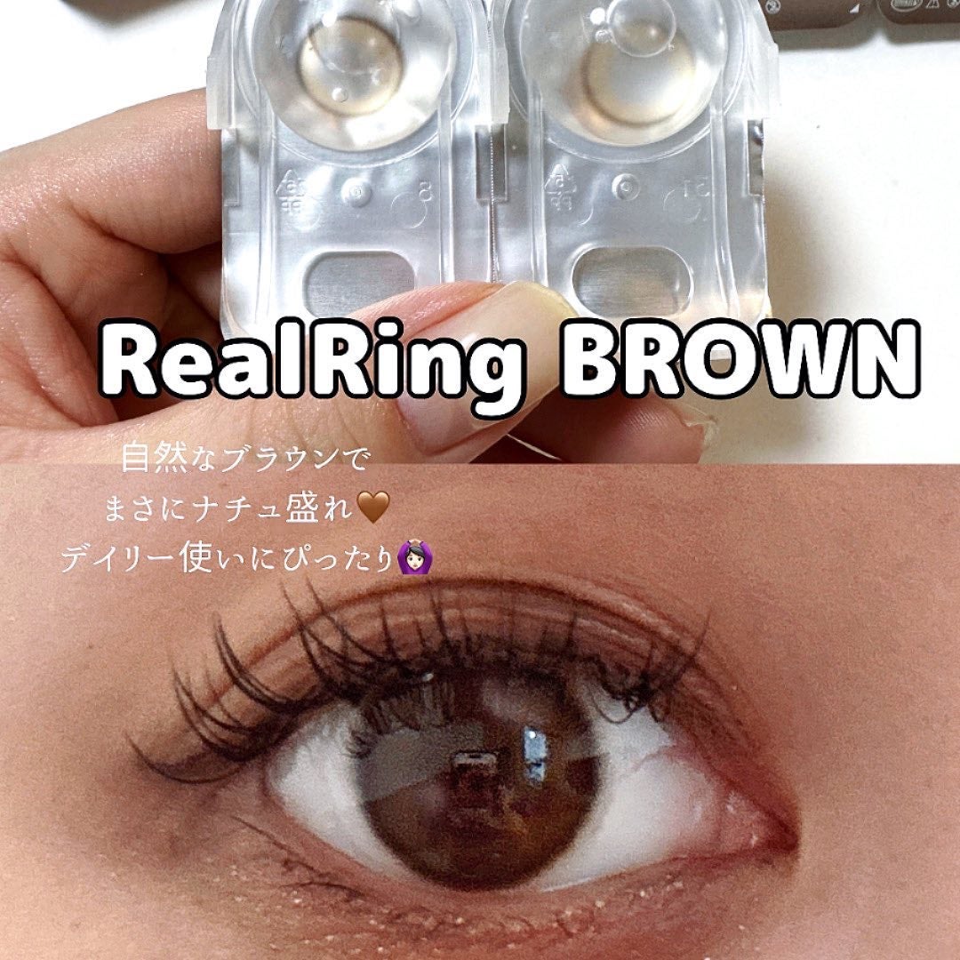 Real Ring 1day/OLENS/ワンデー(1DAY)カラコンを使ったクチコミ(2枚目)