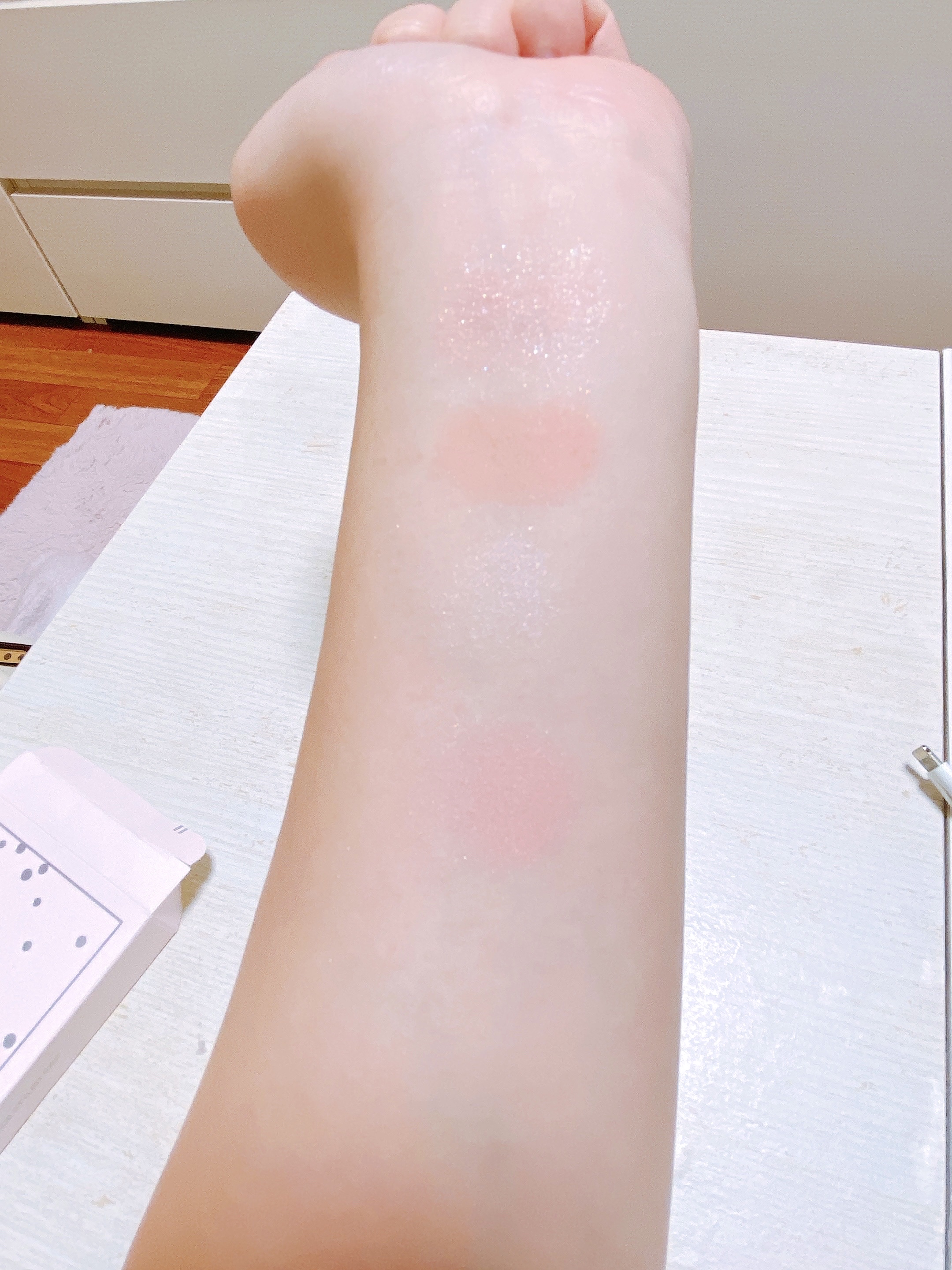 ピュア リップ スフレ EX01 Popping Candy/SNIDEL BEAUTY/口紅を使ったクチコミ（2枚目）