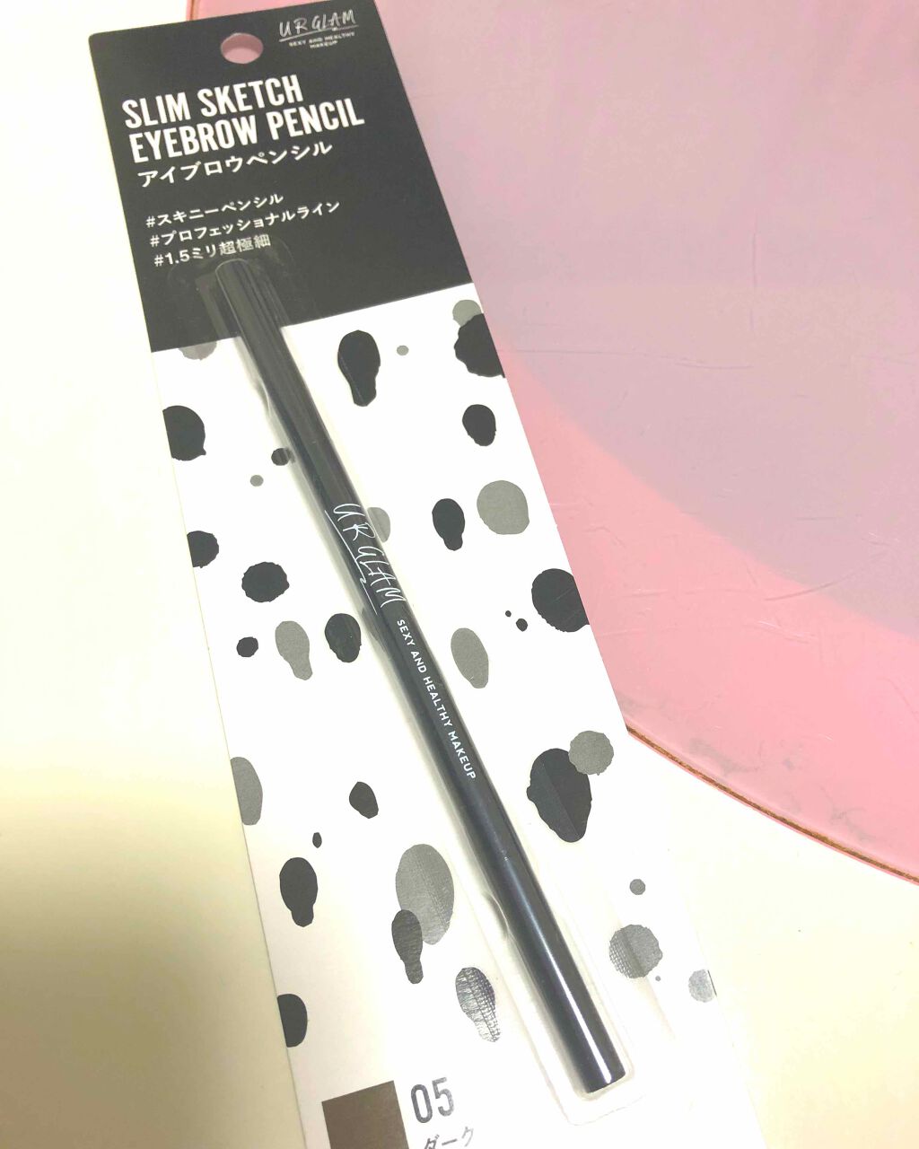 スリムスケッチアイブロウペンシル/U R GLAM/アイブロウペンシルを使ったクチコミ(1枚目)