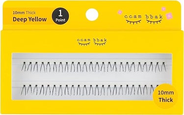 eyelash 10mm deep yellow CCAM BBAK