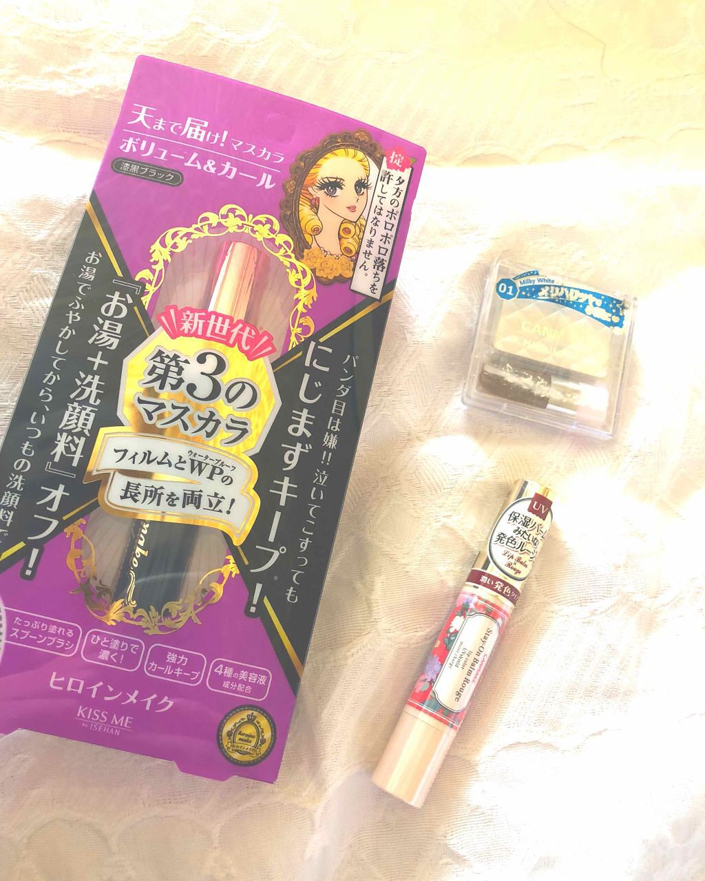 ハイライター/キャンメイク/パウダーハイライトを使ったクチコミ（1枚目）