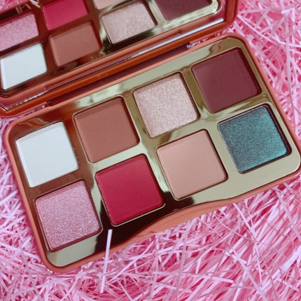 フォビドゥン フルーツケーキ ミニ アイシャドウ パレット/Too Faced/アイシャドウパレットを使ったクチコミ(2枚目)