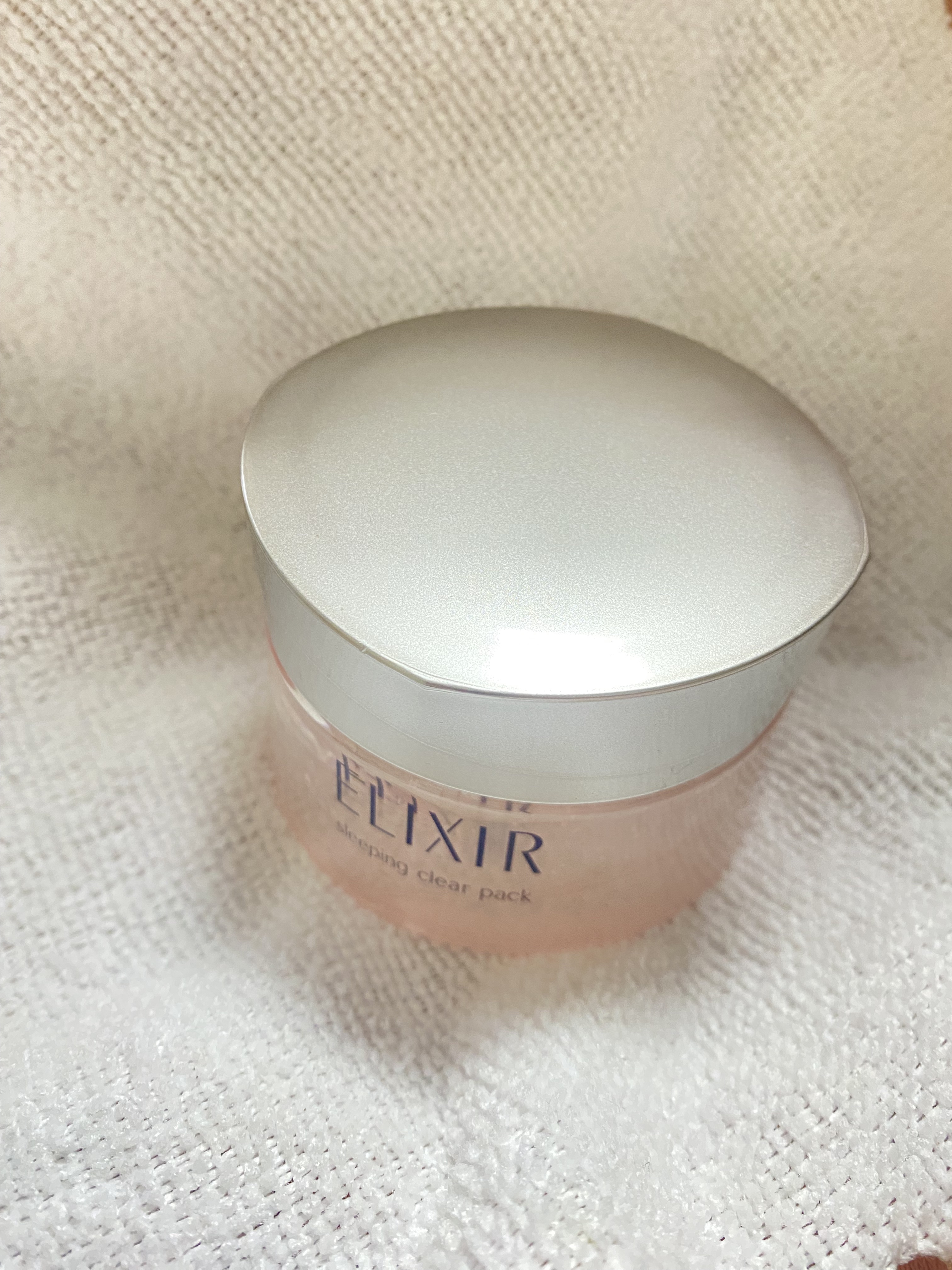 エリクシール ホワイト ブライトニング スリーピングジェルパック/エリクシール/フェイスクリームを使ったクチコミ（1枚目）