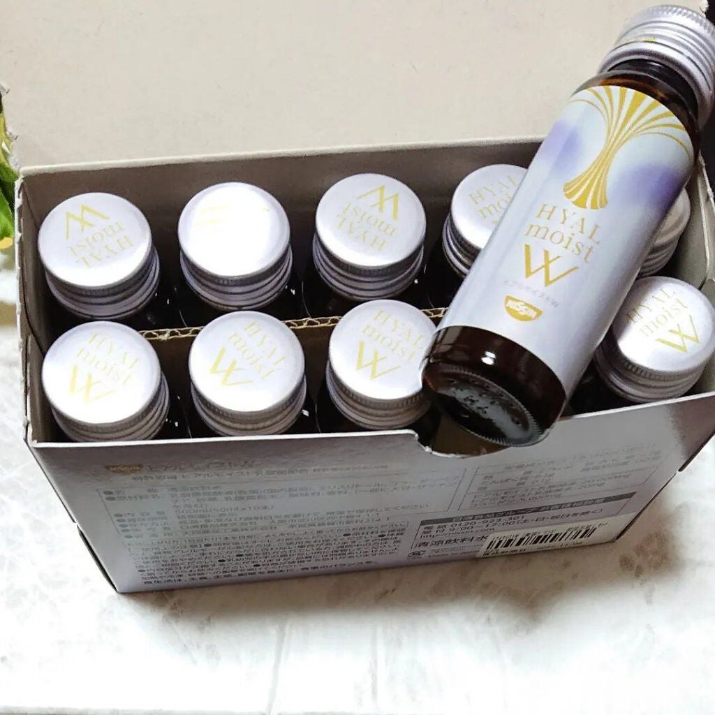 ヒアルモイスト W/日清食品/美容ドリンクを使ったクチコミ(3枚目)