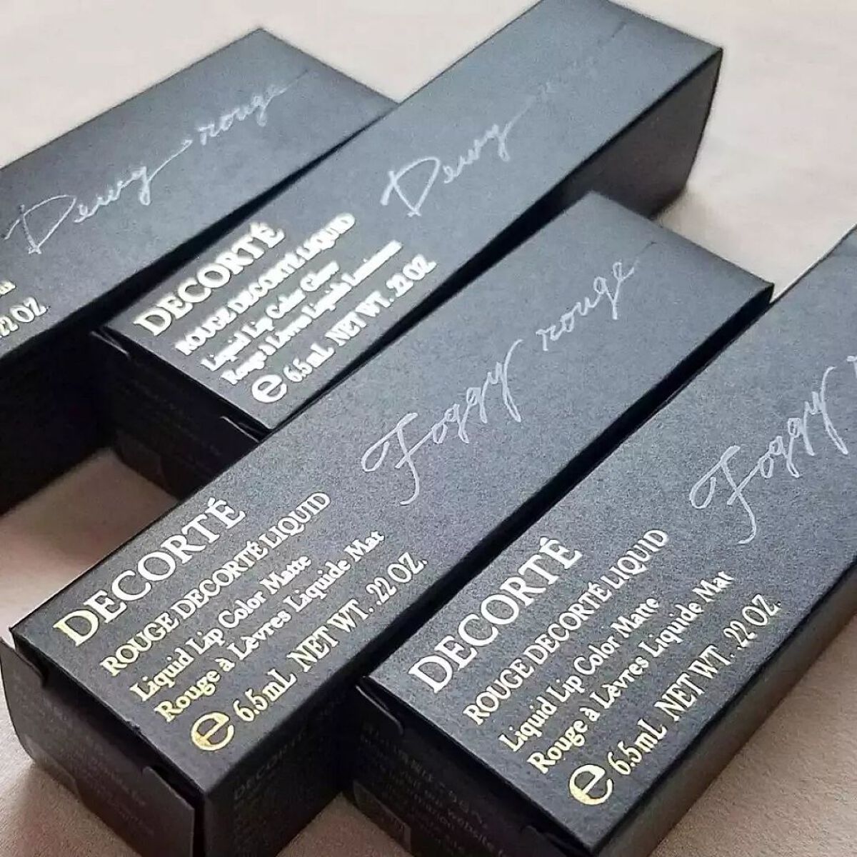 ルージュ デコルテ リキッド/DECORTÉ/口紅を使ったクチコミ（2枚目）