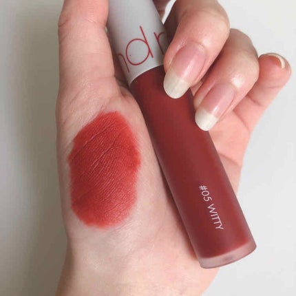 ゼロベルベットティント/rom&nd/リップティントを使ったクチコミ(3枚目)