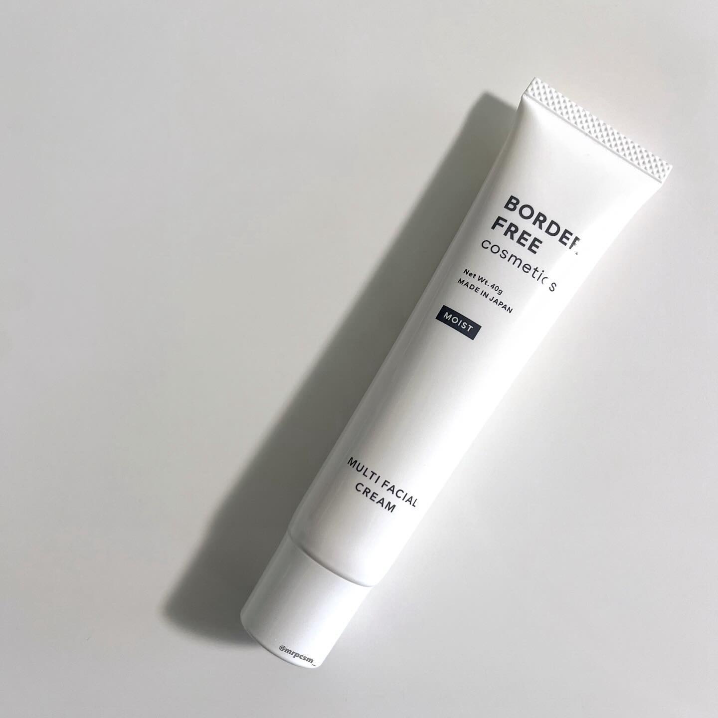 マルチフェイシャルクリーム MOIST/BORDER FREE cosmetics/フェイスクリームを使ったクチコミ（1枚目）