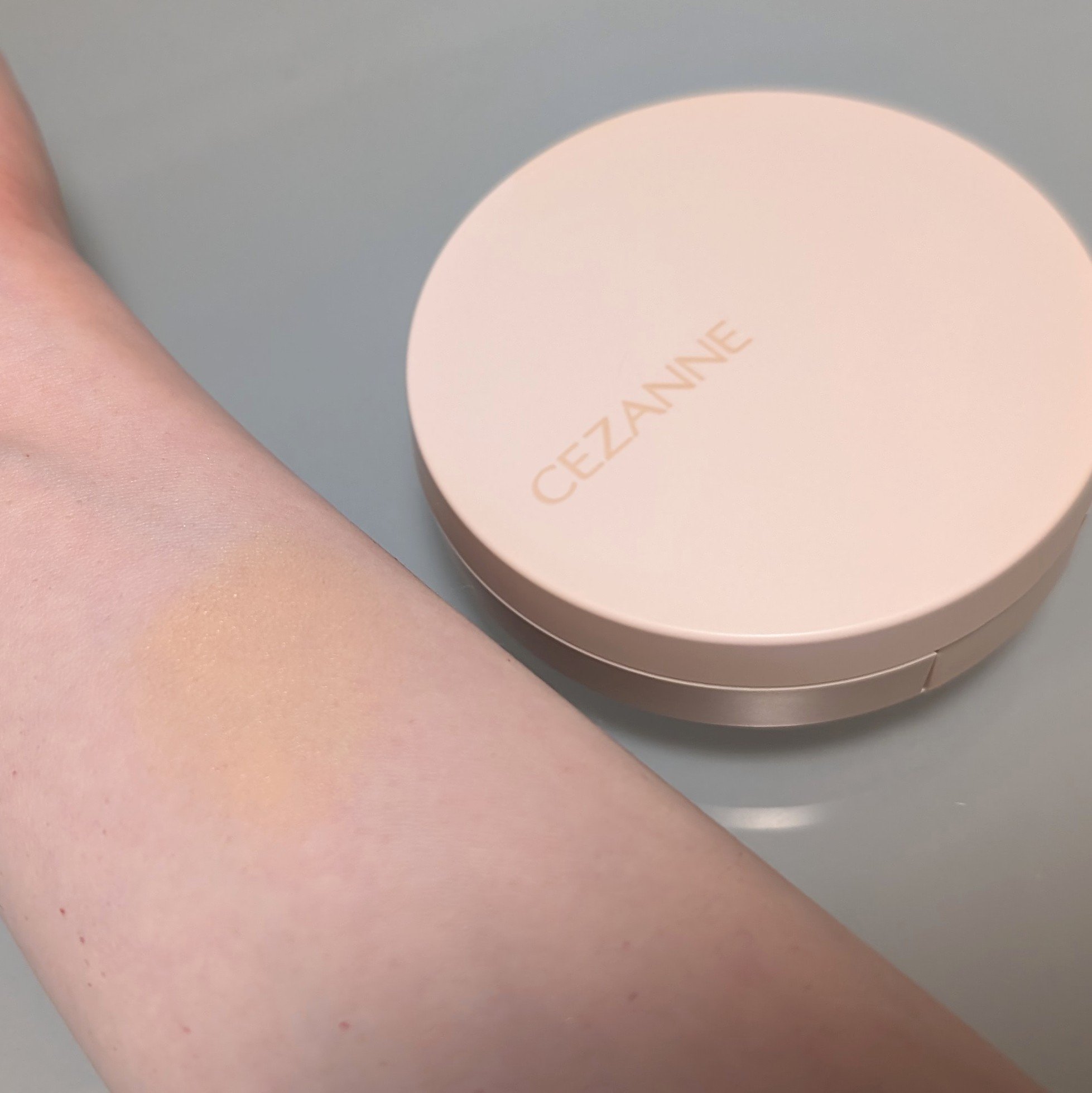 クッションファンデーション/CEZANNE/クッションファンデーションを使ったクチコミ（1枚目）