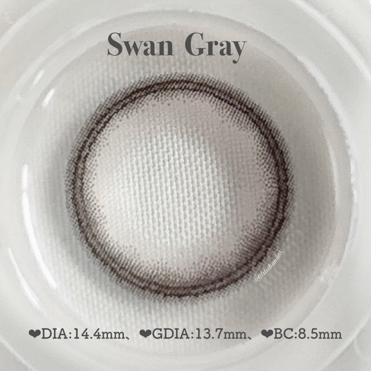 Angelcolor Bambi Series 1day  スワングレー/AngelColor/ワンデー（１DAY）カラコンを使ったクチコミ（3枚目）