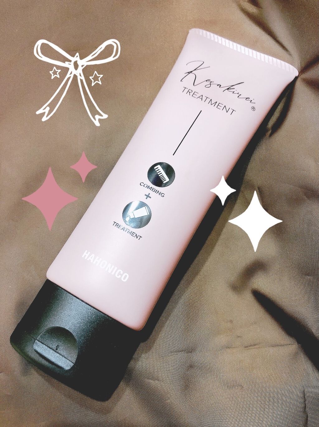 KESAKIREI トリートメント/ハホニコハッピーライフ/洗い流すヘアトリートメントを使ったクチコミ（2枚目）