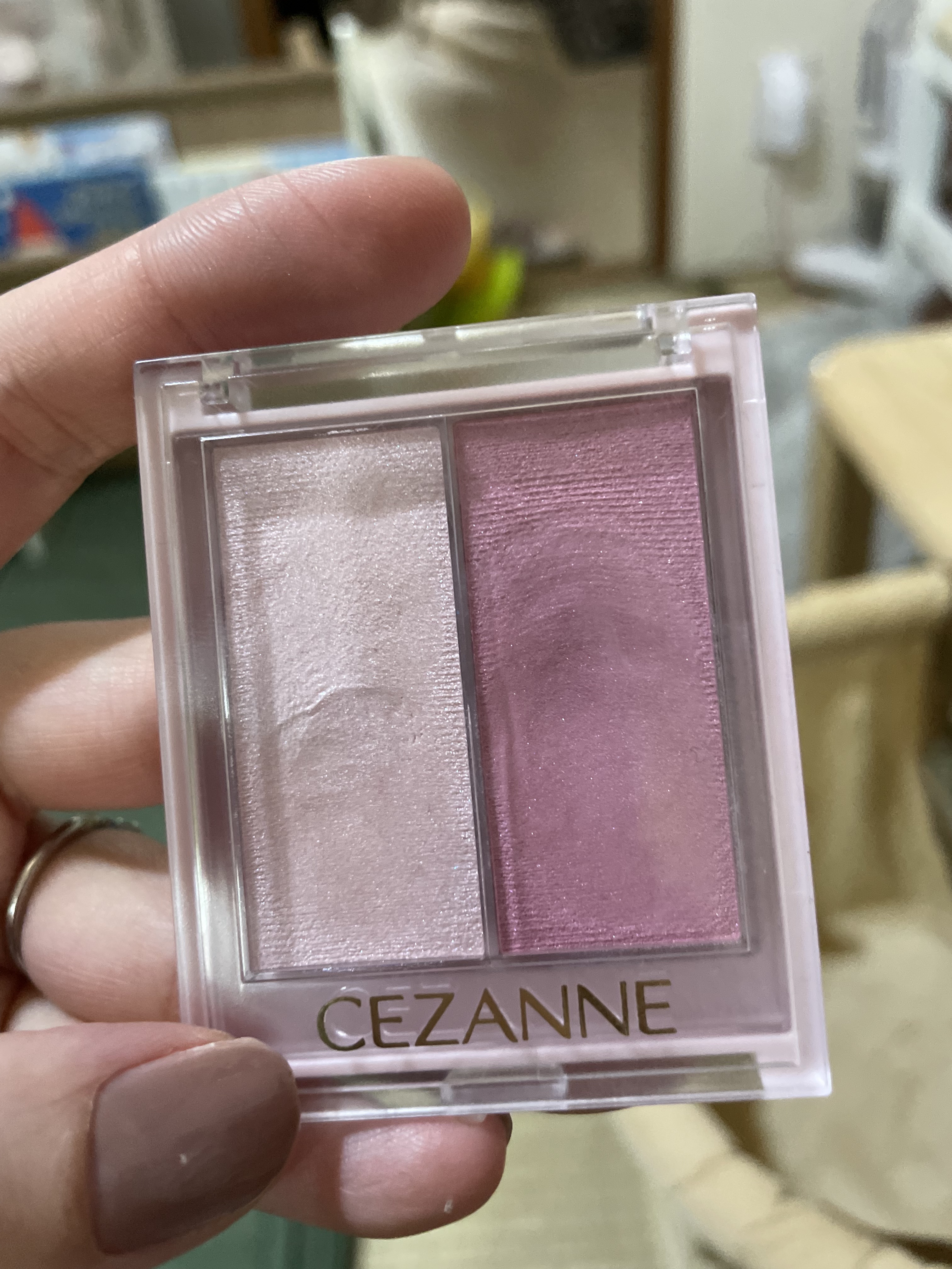 フェイスグロウカラー/CEZANNE/クリームハイライトを使ったクチコミ（1枚目）