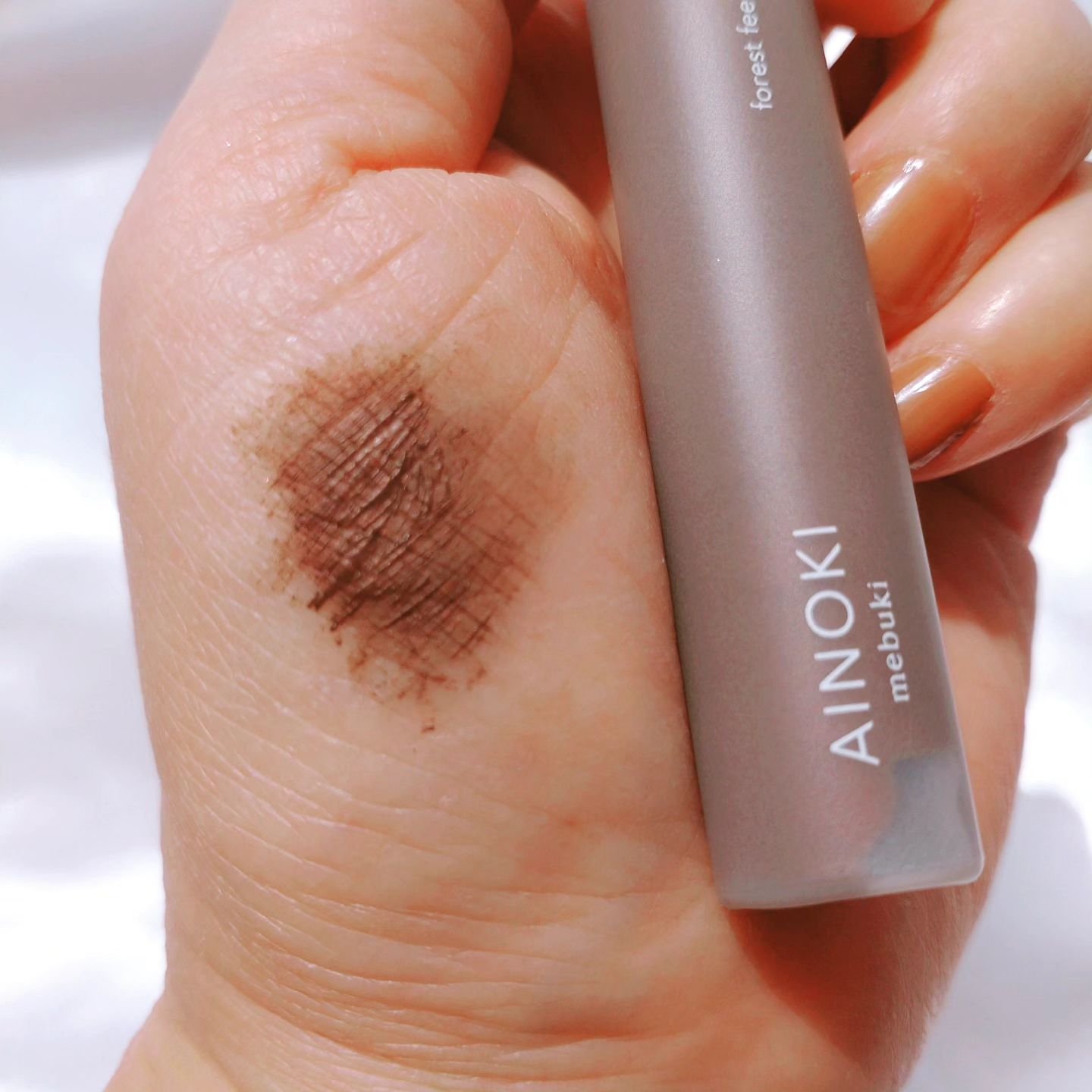 フォレスト フィール セイバー カールマスカラ 06 胡桃/AINOKI mebuki/マスカラを使ったクチコミ（3枚目）