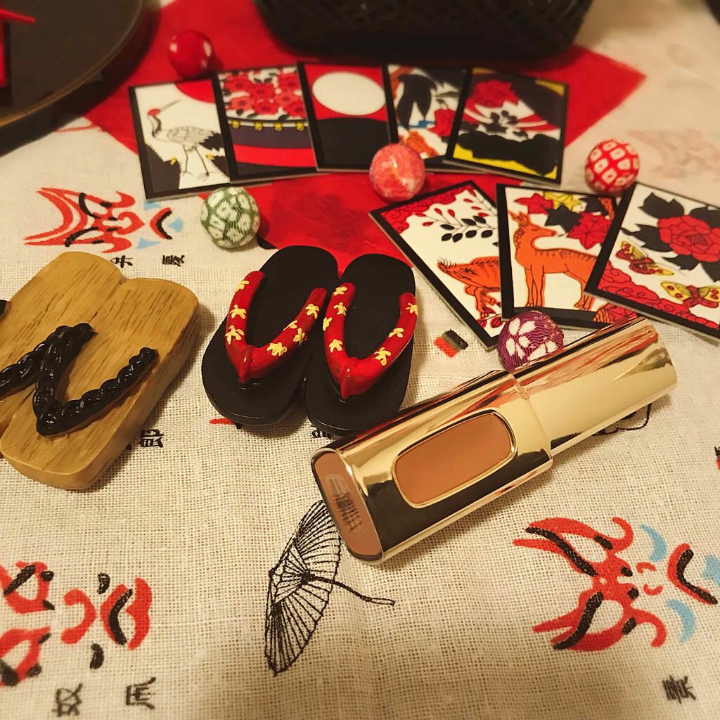 カラーリッシュ エクストラルージュ 733 ルビースポットライト/ロレアル パリ/口紅を使ったクチコミ（1枚目）