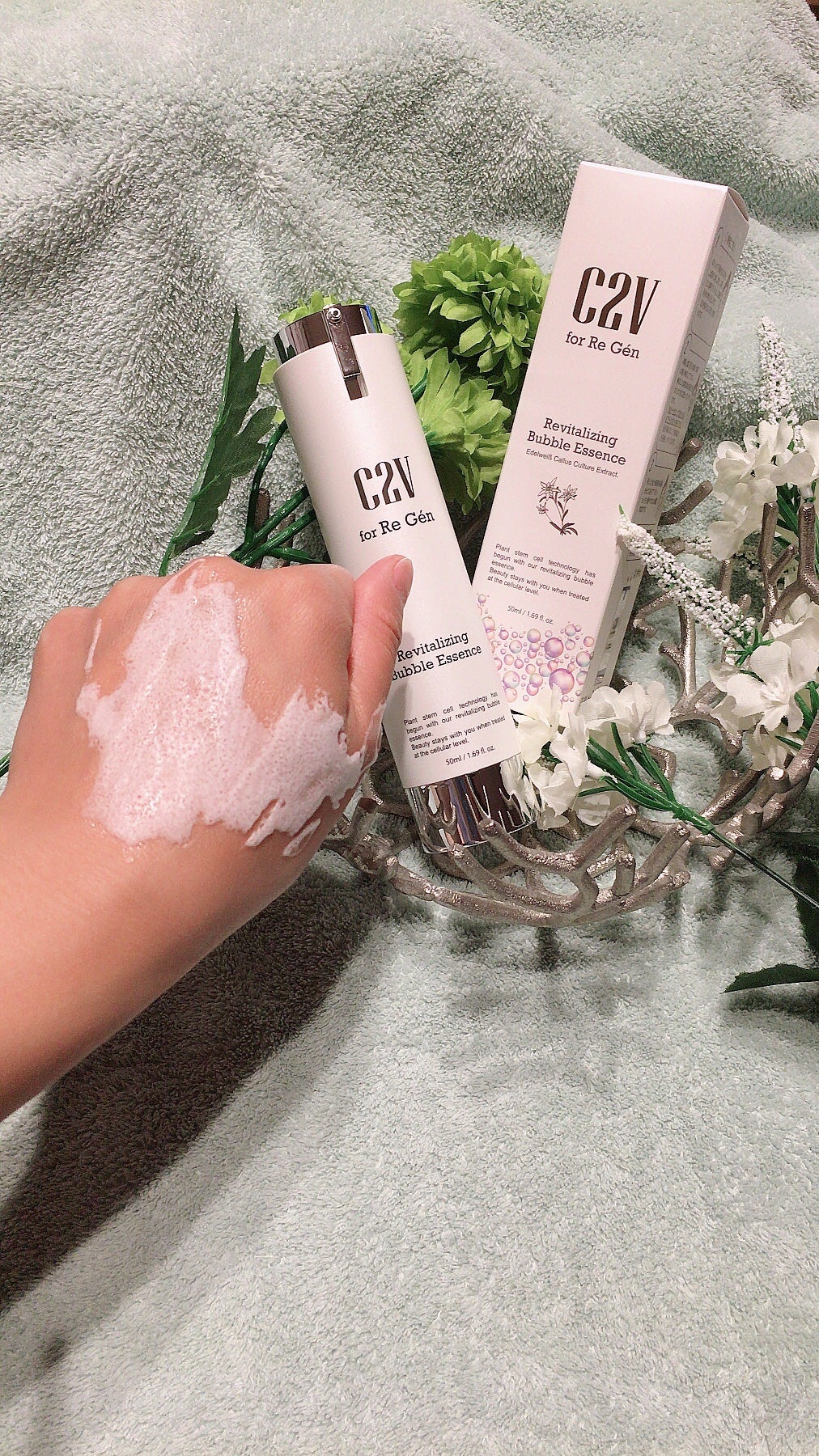 C2V リバイタライジング バブルエッセンス/C2V/美容液を使ったクチコミ(5枚目)