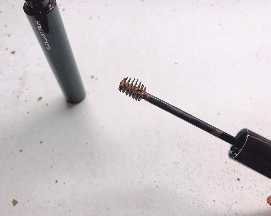 アイブロー マニキュア/shu uemura/眉マスカラを使ったクチコミ（2枚目）