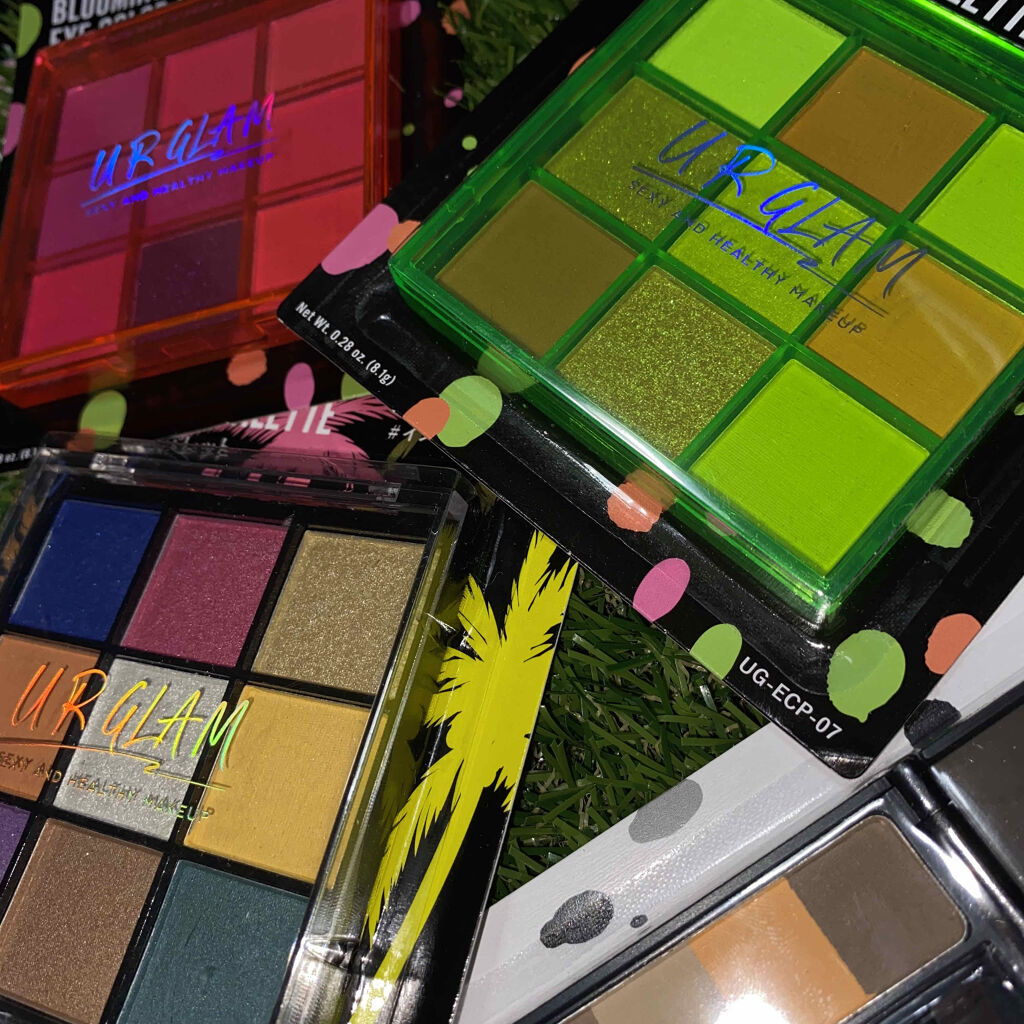 UR GLAM　BLOOMING EYE COLOR PALETTE/U R GLAM/アイシャドウパレットを使ったクチコミ（2枚目）
