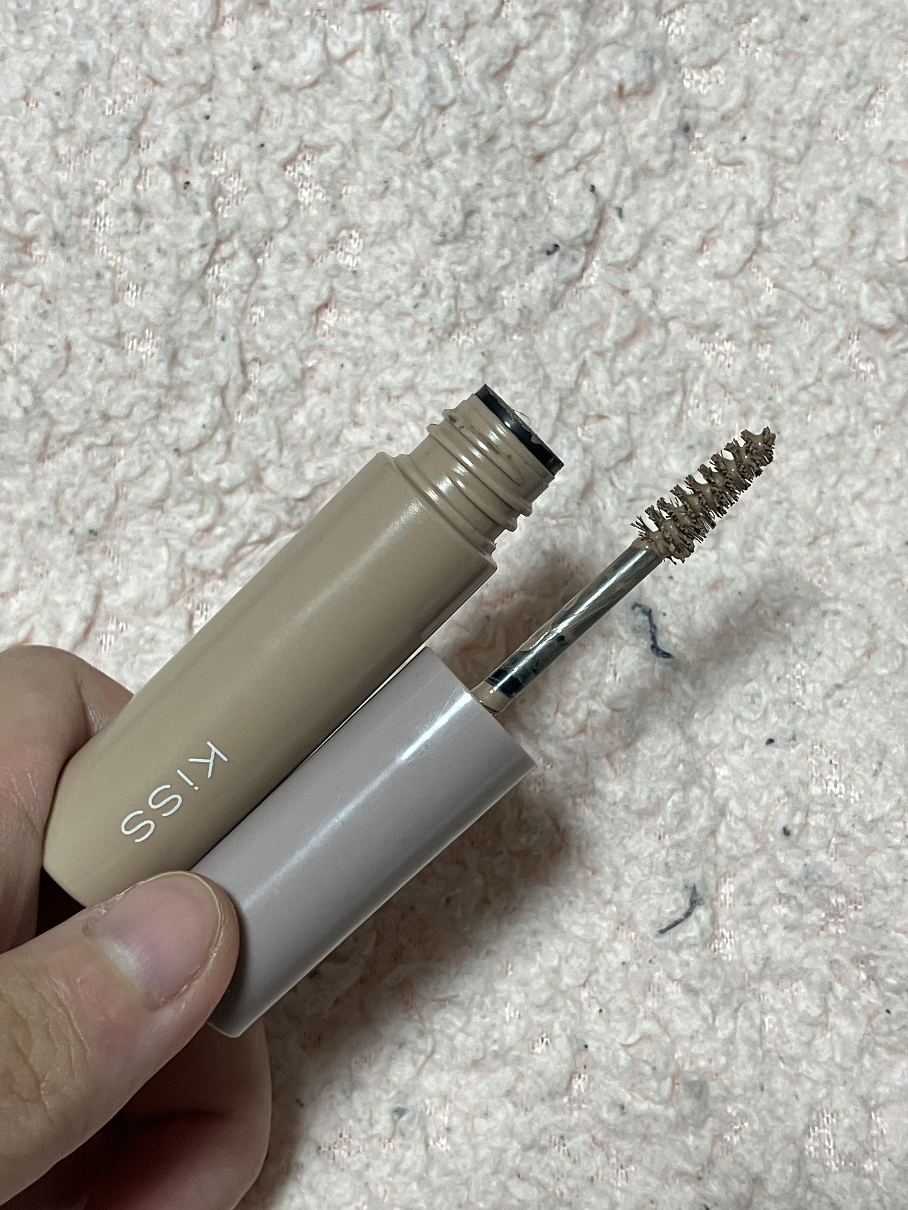 キス うす眉メーカー/KiSS/眉マスカラを使ったクチコミ（2枚目）