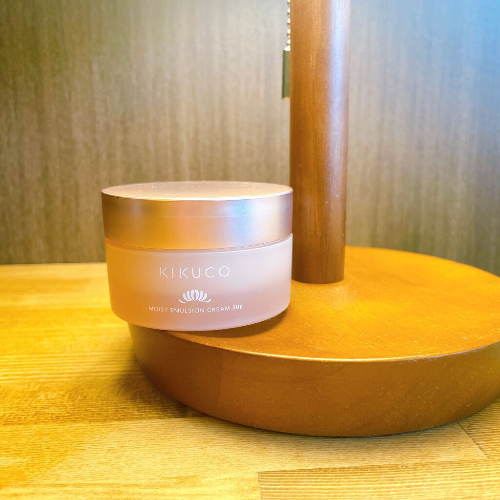 キクコ モイストエマルジョンクリーム /KIKUCO/フェイスクリームを使ったクチコミ（1枚目）