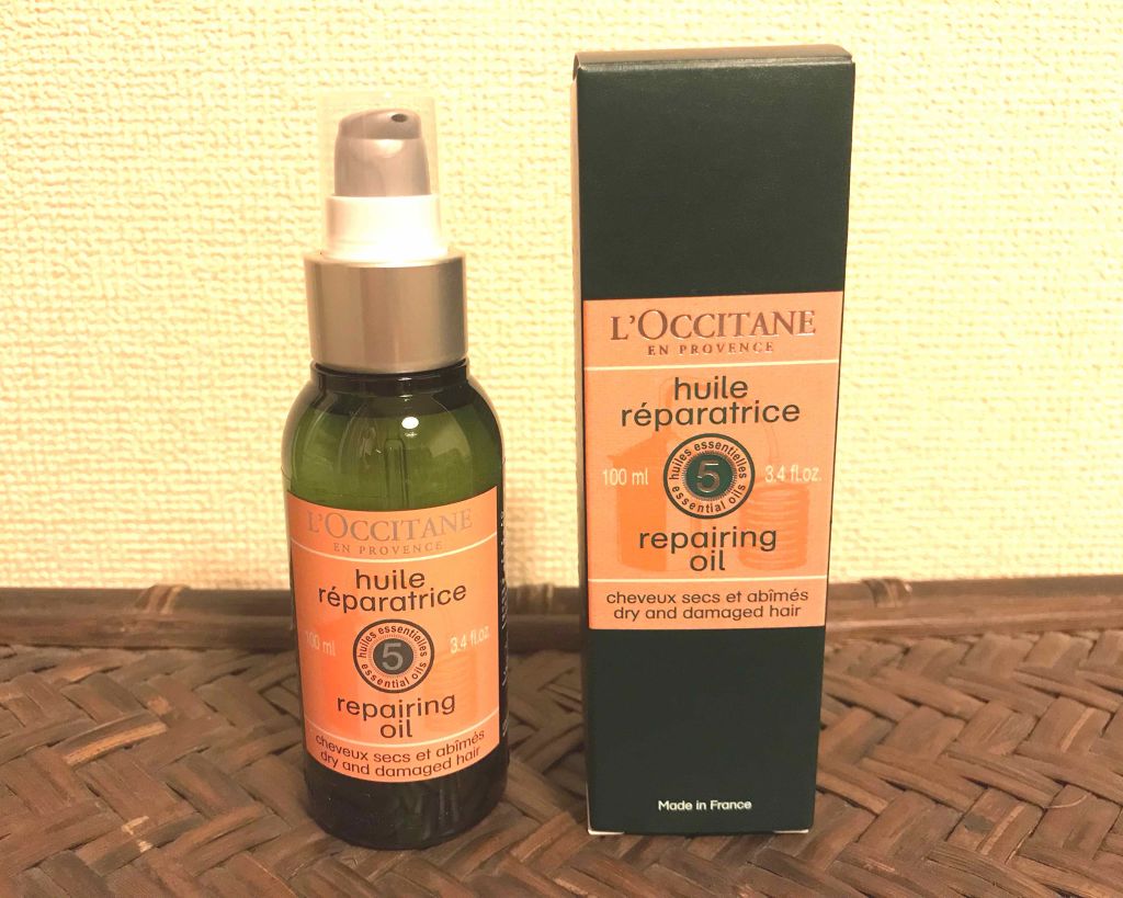 ファイブハーブス リペアリングヘアオイル/L'OCCITANE/ヘアオイルを使ったクチコミ（1枚目）