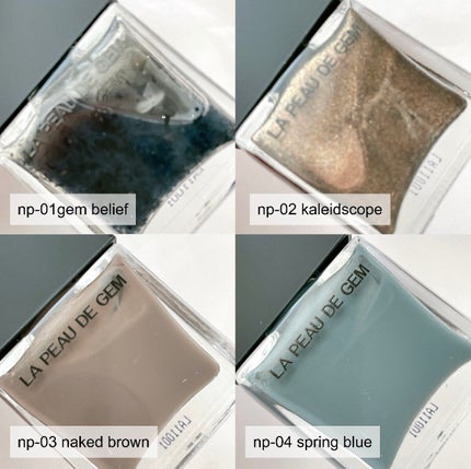 LA PEAU DE GEM nail polish/la peau de gem./マニキュアを使ったクチコミ(3枚目)