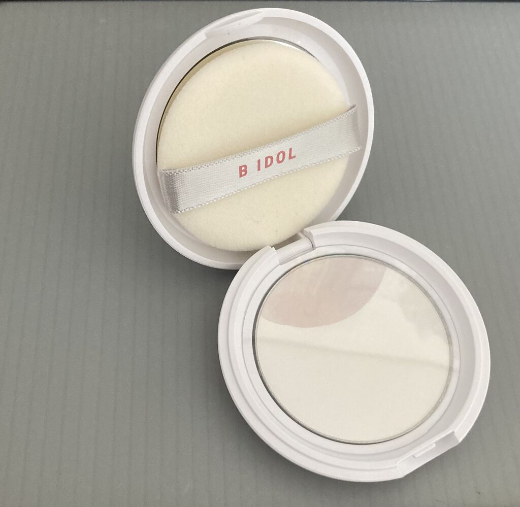 アプリ肌パウダー/b idol/プレストパウダーを使ったクチコミ（1枚目）