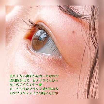 スキルレスライナー/LUMIURGLAS/リキッドアイライナーを使ったクチコミ(6枚目)