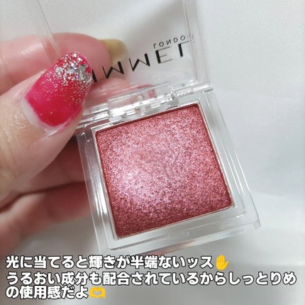 ワンダー キューブ アイシャドウ パール/リンメル ロンドン/単色アイシャドウを使ったクチコミ(3枚目)