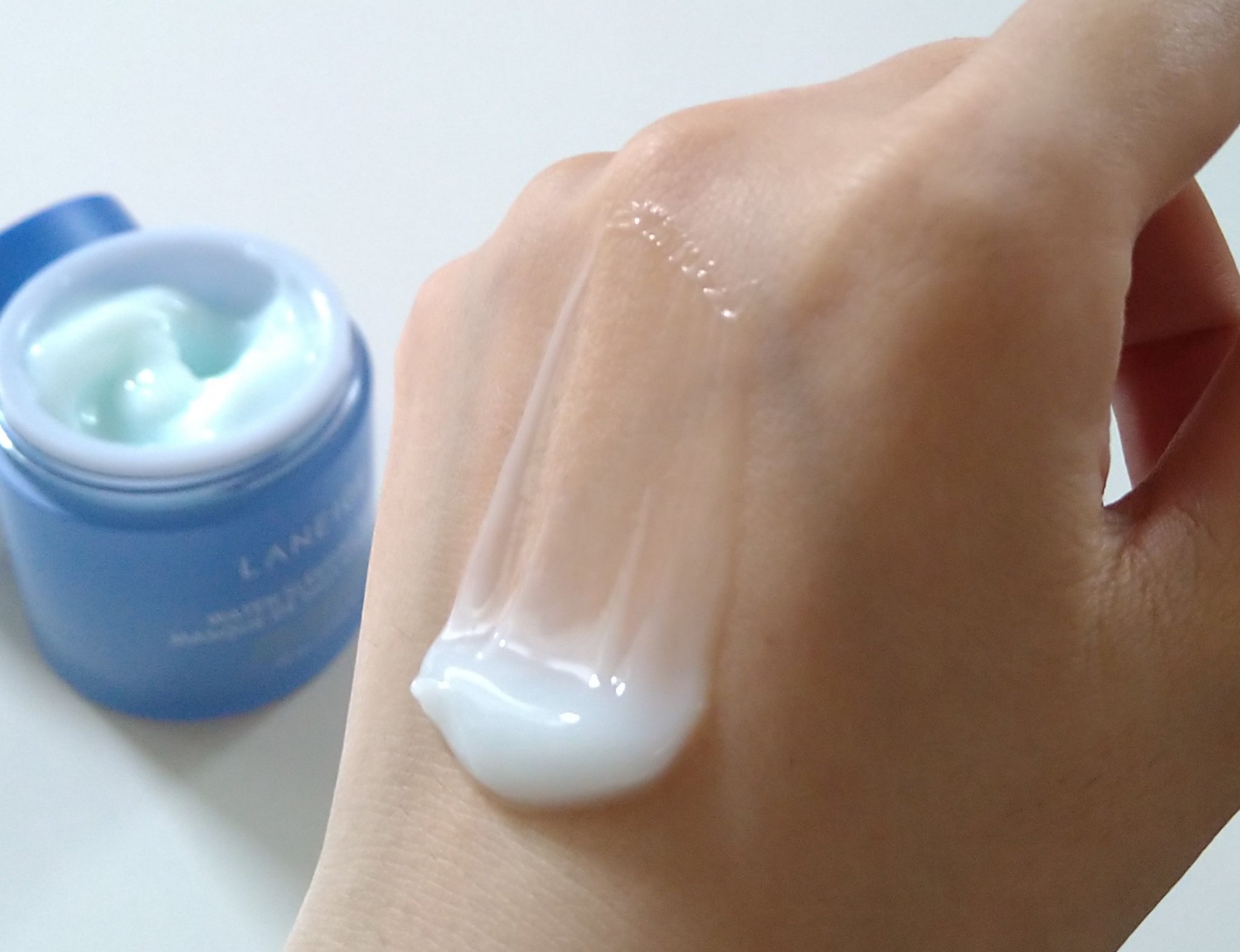 シカスリーピングマスク/LANEIGE/フェイスクリームを使ったクチコミ（3枚目）