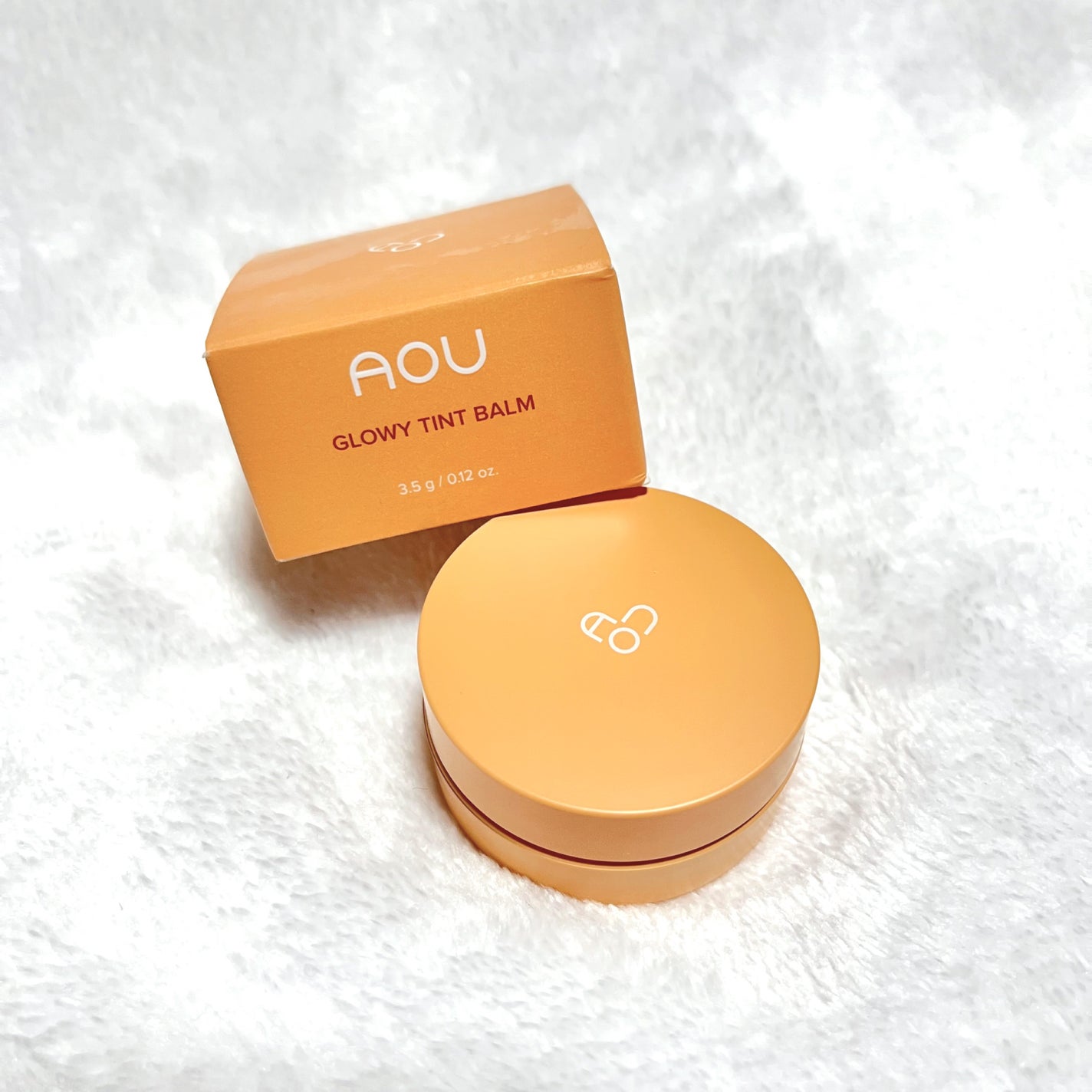 GLOWY TINT BALM/AOU/リップグロスを使ったクチコミ(1枚目)