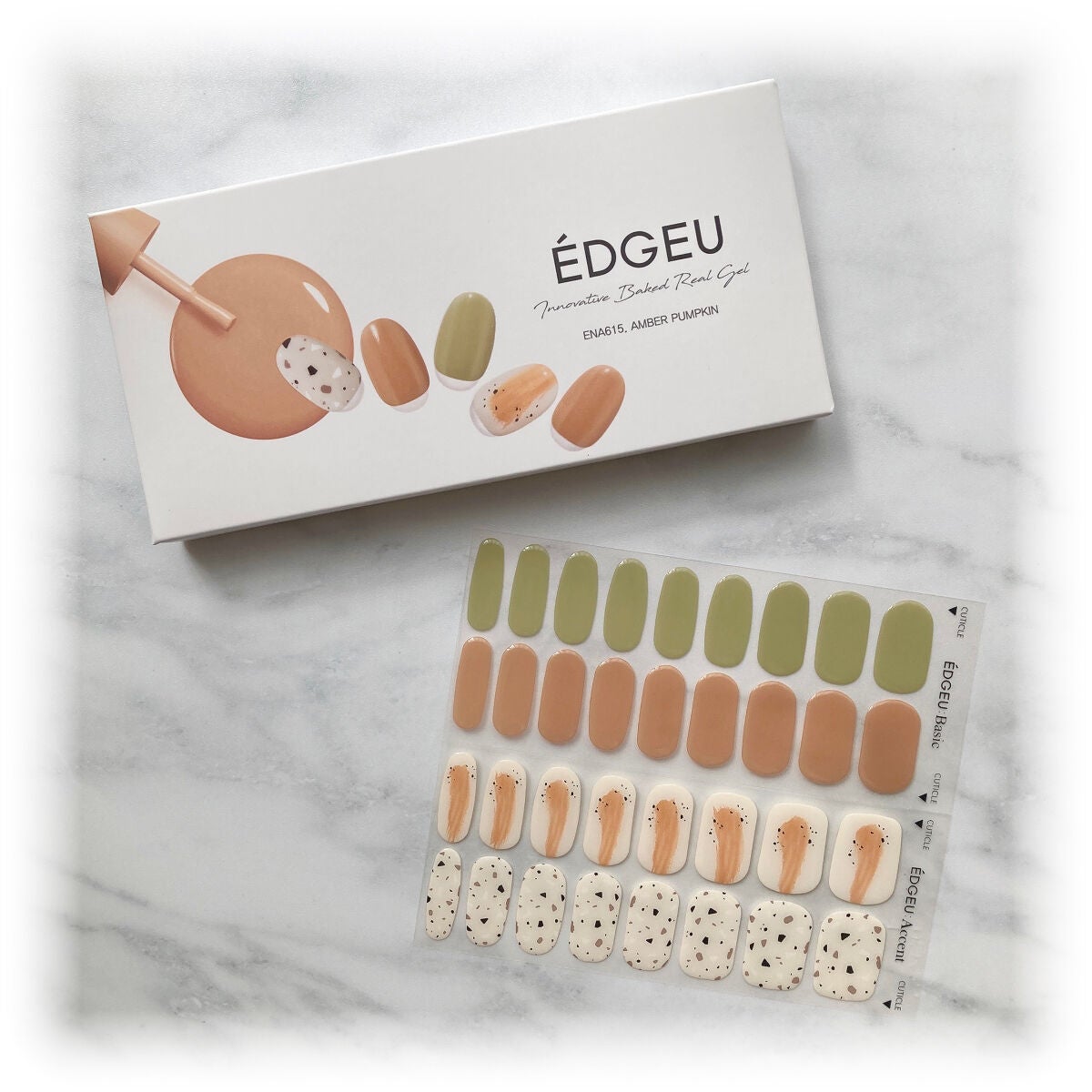 EDGEU ジェルネイルシール/EDGEU/ネイルシールを使ったクチコミ(5枚目)