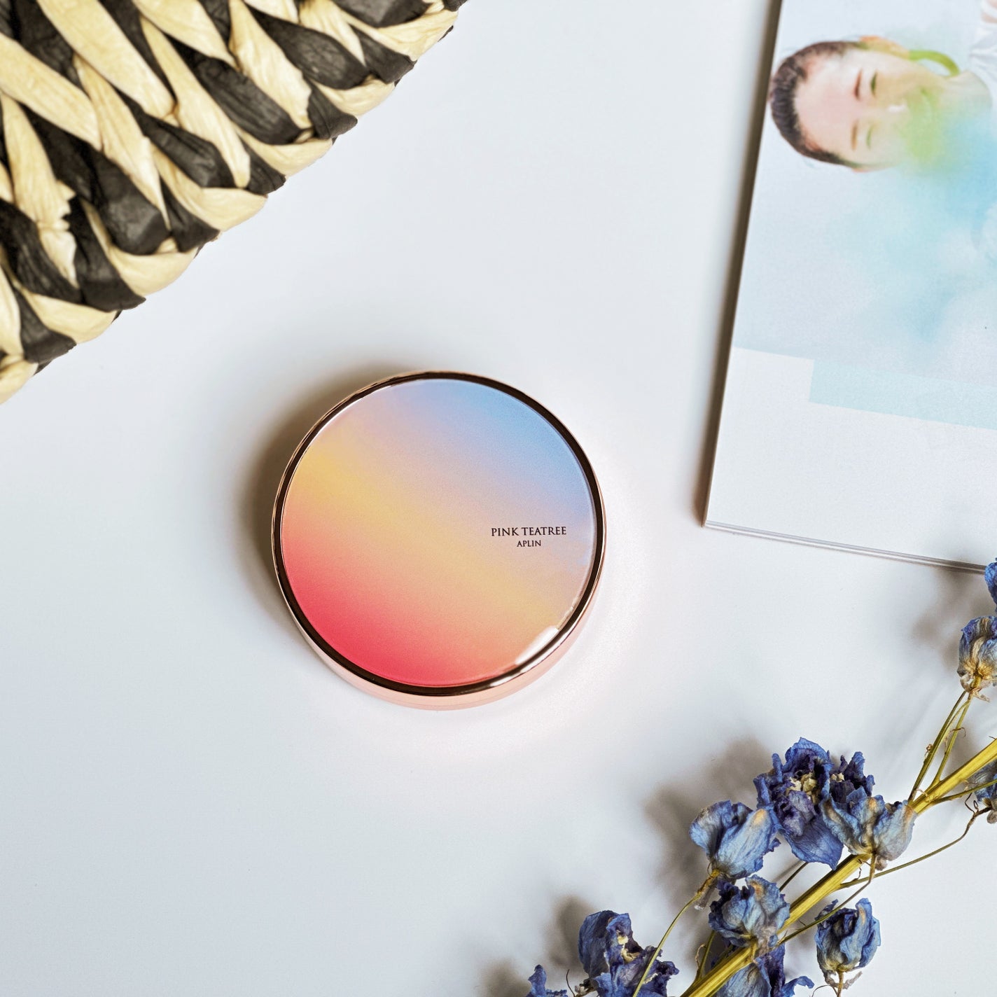 ピンクティーツリーカバーアップグロウクッション/APLIN/クッションファンデーションを使ったクチコミ(1枚目)